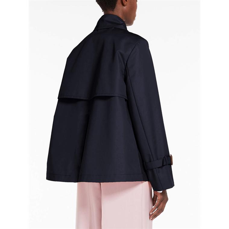 Weekend Max Mara BIGLIA Trench Jakke, Navy